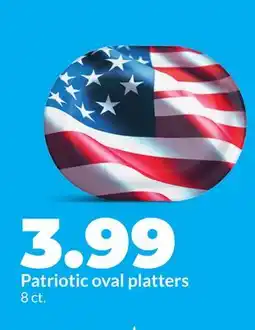 Hy-Vee Patriotic oval platters offer