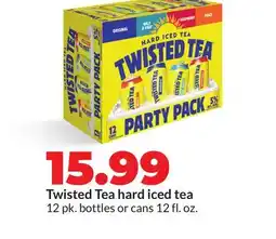 Hy-Vee Twisted Tea hard iced tea offer