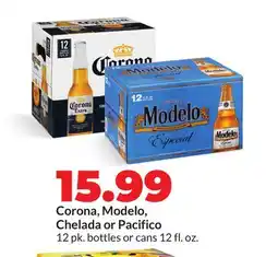 Hy-Vee Corona, Modelo, Chelada or Pacifico offer