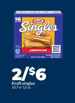 Hy-Vee Kraft singles offer