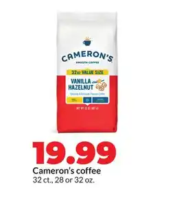Hy-Vee Cameron's coffee offer