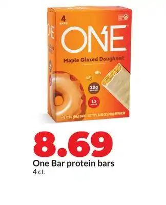 Hy-Vee One Bar protein bars offer