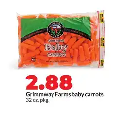 Hy-Vee Grimmway Farms baby carrots offer