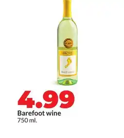 Hy-Vee Barefoot wine offer