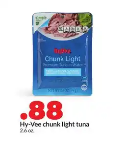 Hy-Vee Hy-Vee chunk light tuna offer