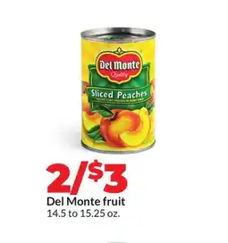 Hy-Vee Del Monte fruit offer