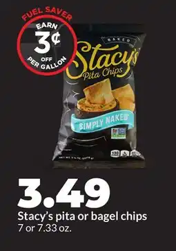 Hy-Vee Stacy's pita or bagel chips offer