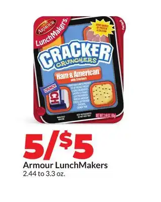 Hy-Vee Armour LunchMakers offer