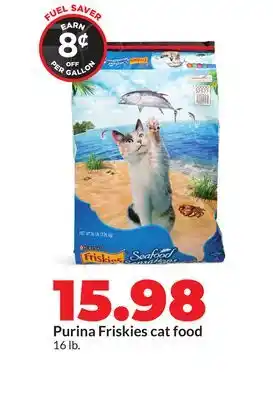 Hy-Vee Purina Friskies cat food offer