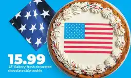 Hy-Vee 12 Bakery - fresh decorated chocolate chip cookie offer