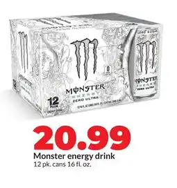 Hy-Vee Monster energy drink offer
