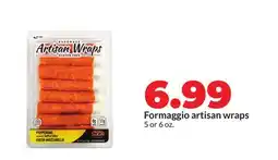 Hy-Vee Formaggio artisan wraps offer