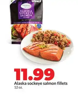 Hy-Vee Alaska sockeye salmon fillets offer