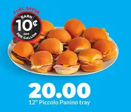 Hy-Vee 12 Piccolo Panino tray offer