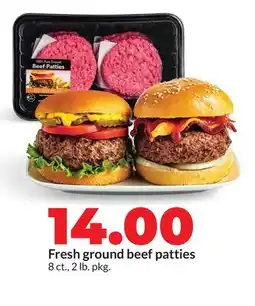 Hy-Vee Fresh ground beef patties offer