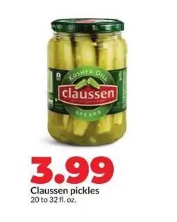 Hy-Vee Claussen pickles offer