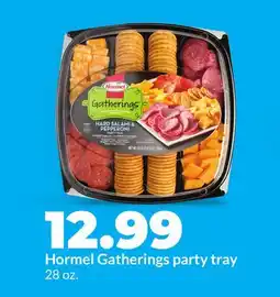 Hy-Vee Hormel Gatherings party tray offer