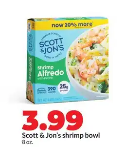 Hy-Vee Scott & Jon's shrimp bowl offer