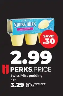 Hy-Vee Swiss Miss pudding offer