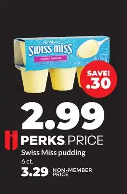Hy-Vee Swiss Miss pudding offer