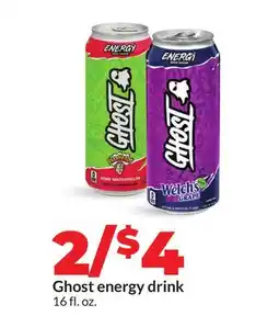 Hy-Vee Ghost energy drink offer
