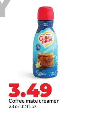 Hy-Vee Coffee mate creamer offer