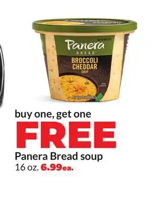 Hy-Vee Panera Bread soup offer
