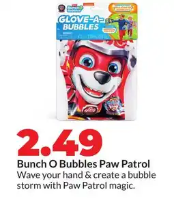 Hy-Vee Bunch O Bubbles Paw Patrol offer