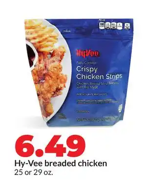 Hy-Vee Hy-Vee breaded chicken offer