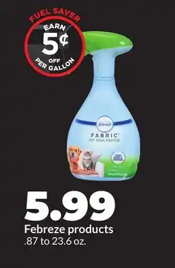Hy-Vee Febreze products offer