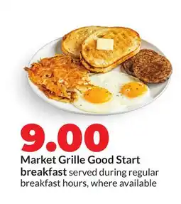Hy-Vee Market Grille Good Start breakfast offer