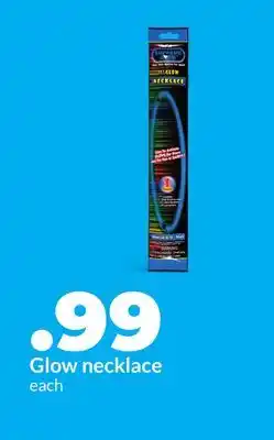 Hy-Vee Glow necklace offer