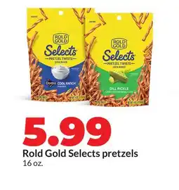 Hy-Vee Rold Gold Selects pretzels offer