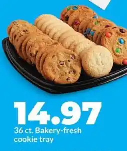 Hy-Vee Bakery-fresh cookie tray offer