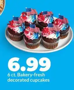 Hy-Vee Bakery fresh decorated cupcakes offer