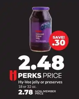 Hy-Vee Hy-Vee Concord Grape Jelly offer