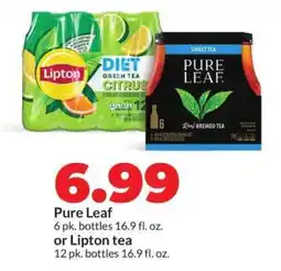 Hy-Vee Pure Leaf or Lipton Tea offer