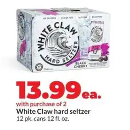 Hy-Vee White Claw Hard Seltzer offer