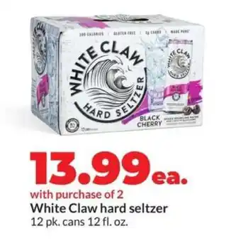 Hy-Vee White Claw Hard Seltzer offer