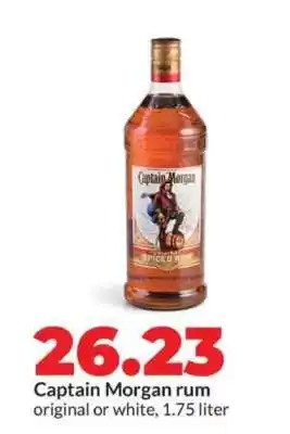 Hy-Vee Captain Morgan Rum offer