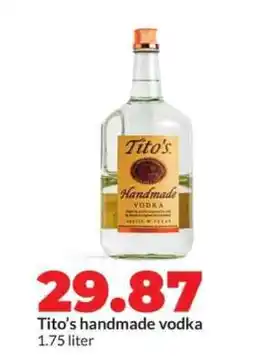 Hy-Vee Tito's Handmade Vodka offer