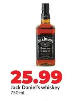 Hy-Vee Jack Daniel's Whiskey offer
