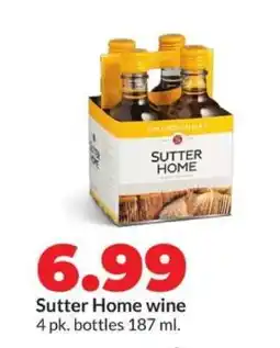 Hy-Vee Sutter Home Wine offer