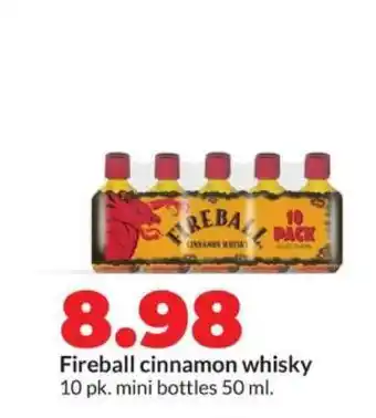 Hy-Vee Fireball Cinnamon Whisky offer
