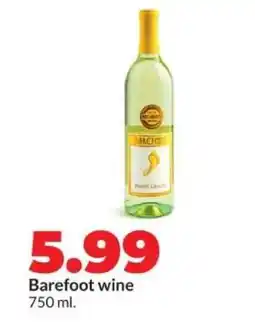 Hy-Vee Barefoot Wine offer