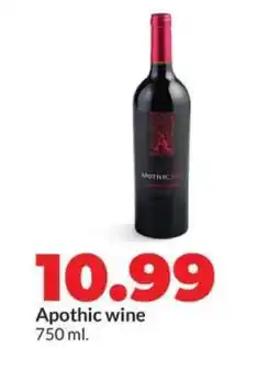 Hy-Vee Apothic Wine offer