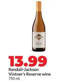Hy-Vee Kendall-Jackson Vintner’s Reserve wine offer