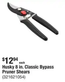 The Home Depot Husky 8 in. Classic Bypass Pruner Shears offer