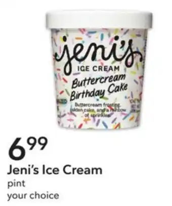 Publix Jeni's Ice Cream offer