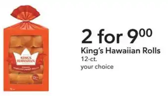Publix King's Hawaiian Rolls offer